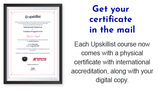 get your certificate in the mail