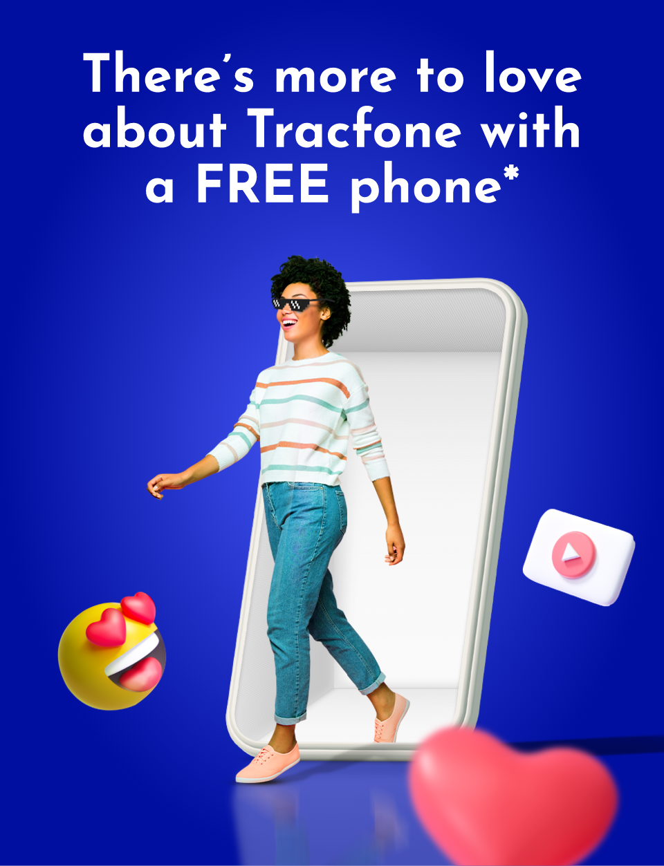 There's more to love about Tracfone with a FREE phone