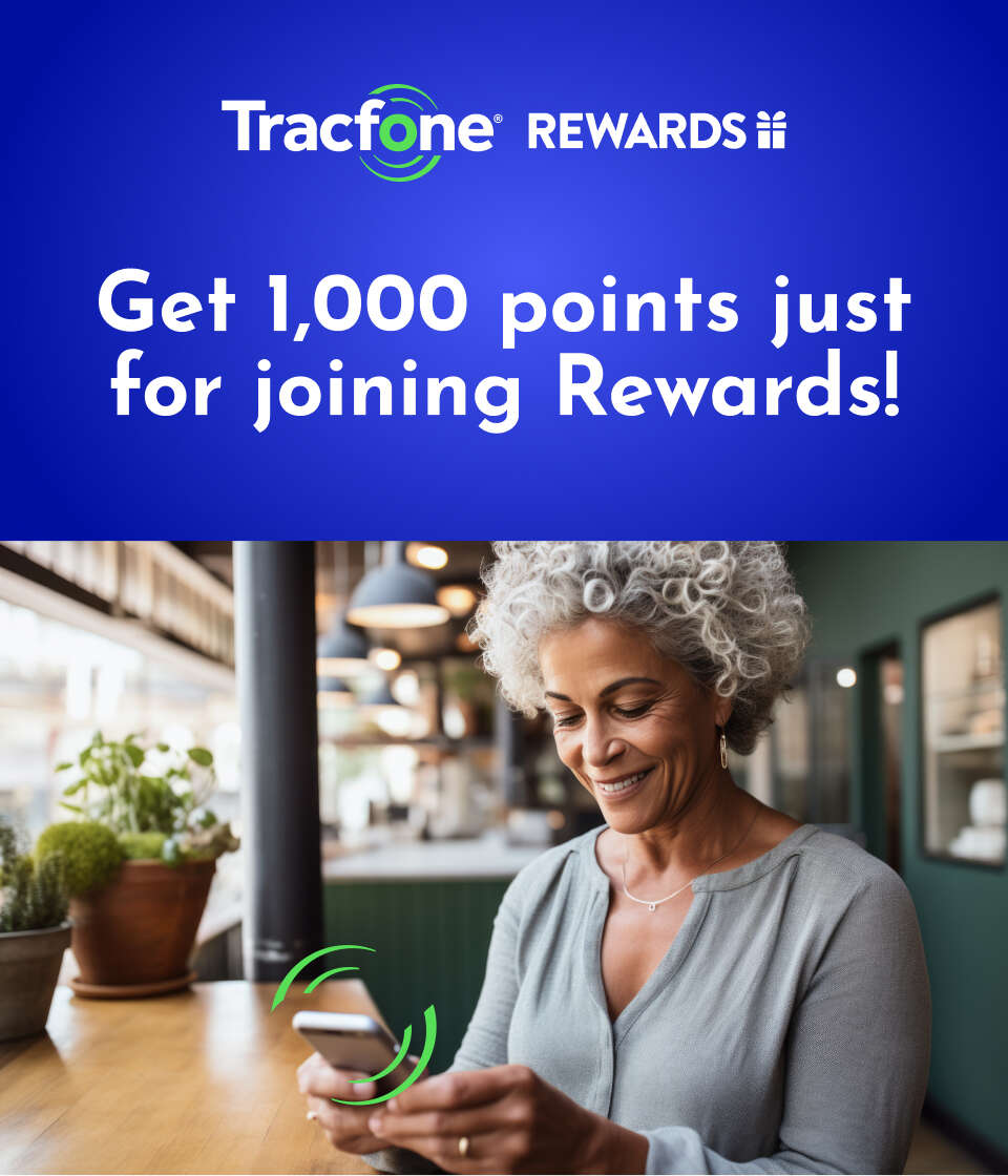 Get 1,000 points just for joining Rewards!